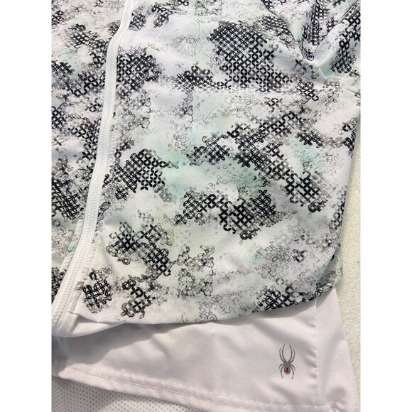 Spyder Active Womens Medium Full-Zip Long Sleeve Jacket Abstract Print - Picture 5 of 5